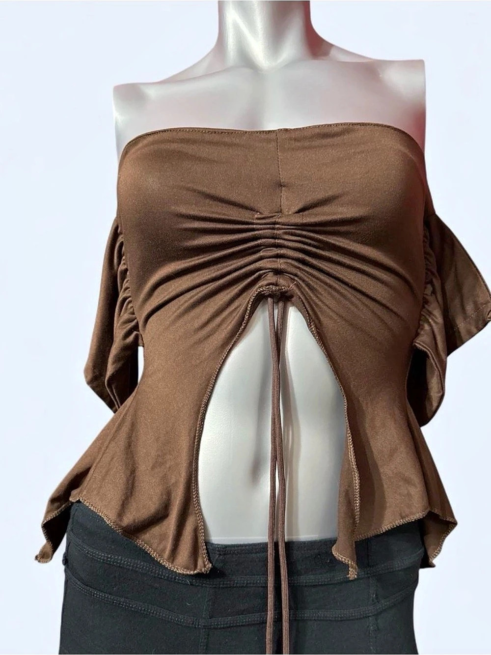 Butterfly Style Crop Top
